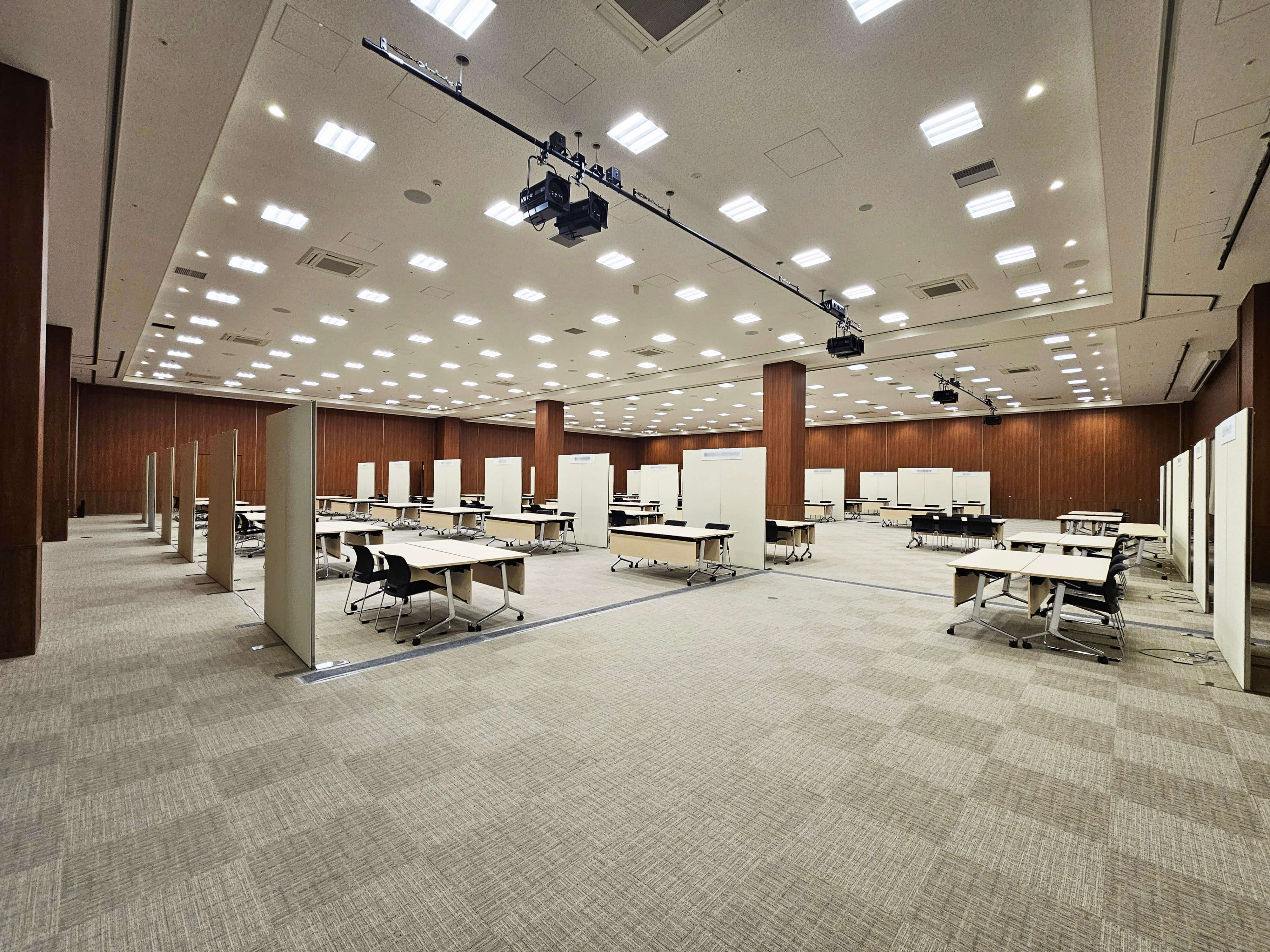 展示会（302+303　2会場連結利用）の写真