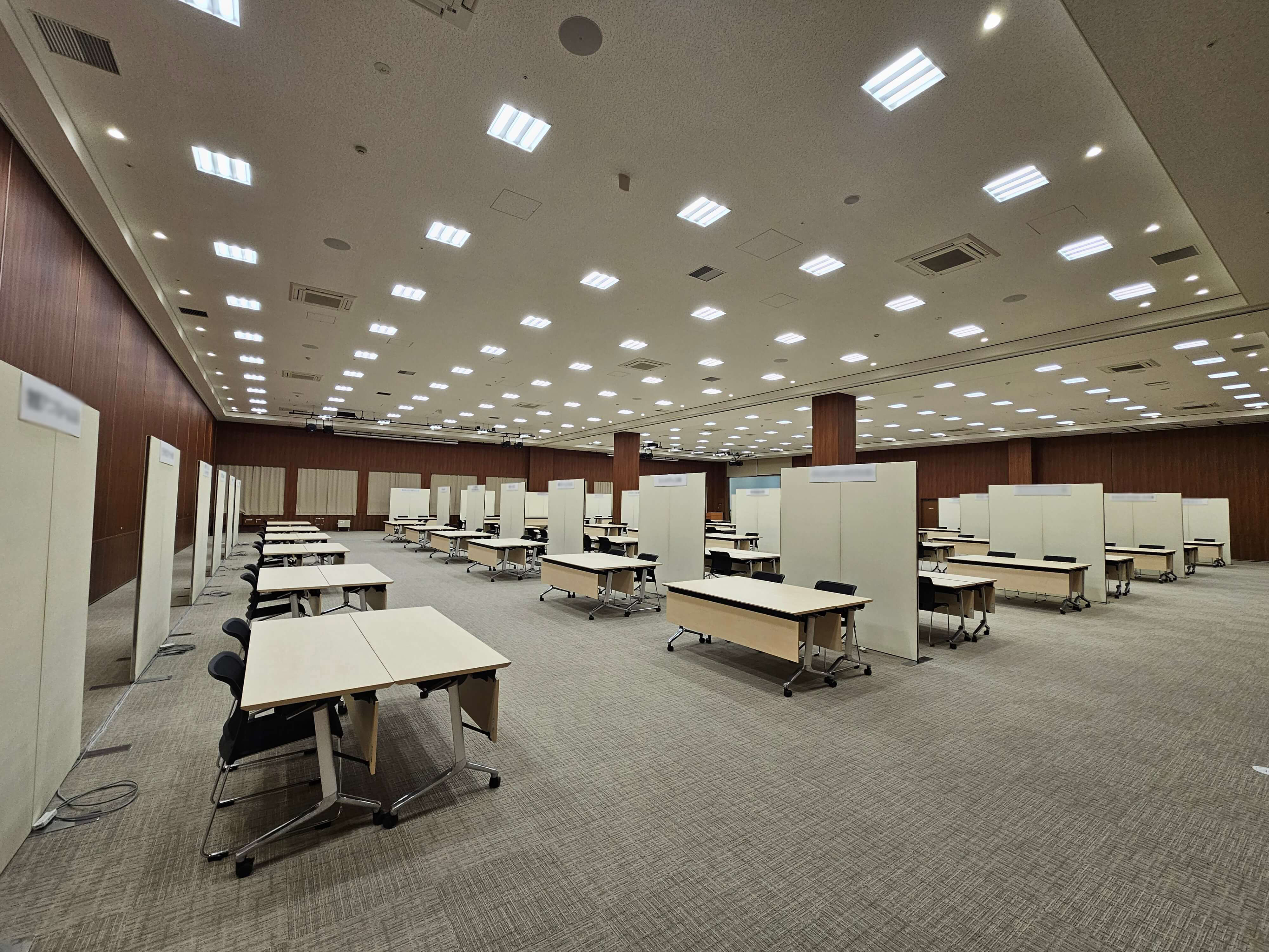 展示会（302+303　2会場連結利用）の写真